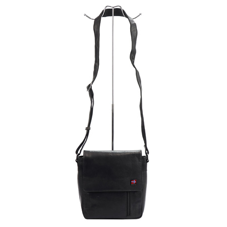 Torba saszetka na ramię męska skórzana skóra naturalna Nordee