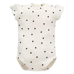 Body przez głowę KR REK TRES BIEN EC écru,groszki 86