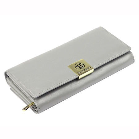 Portfel damski skórzany skóra naturalna Gregorio