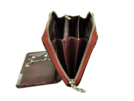 Portfel damski skórzany skóra naturalna Gregorio 