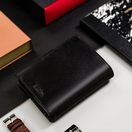 Portfel męski skórzany skóra naturalna  Peterson