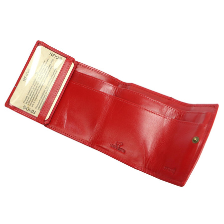 Portfel damski skórzany skóra naturalna El Forrest 