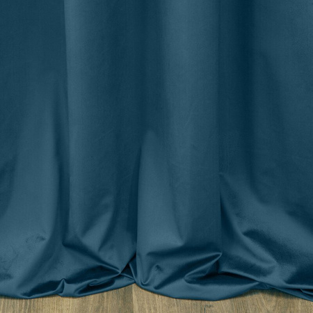 ZASŁONA GOTOWA SIBEL NA TAŚMIE 140 X 270 CM CIEMNONIEBIESKI