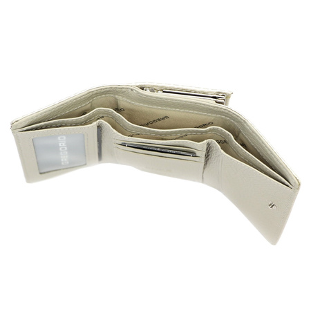 Portfel damski skórzany skóra naturalna Gregorio