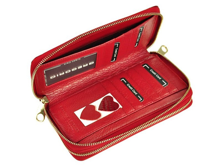 Portfel damski skórzany skóra naturalna Gregorio 