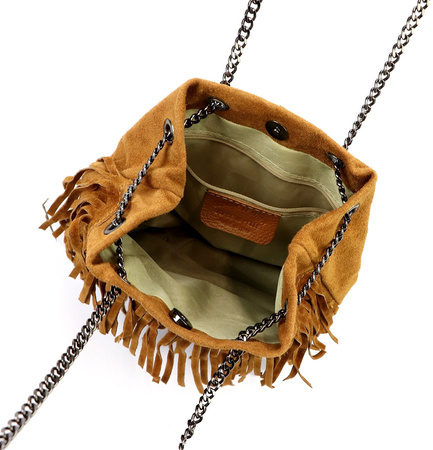 Torebka torebki skórzana damska skóra naturalna Luka