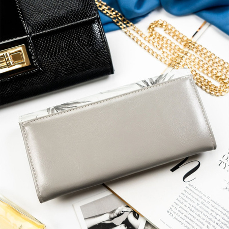 Portfel damski skóra naturalna skórzany Peterson