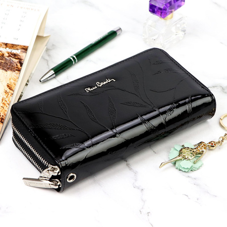 Portfel damski skóra naturalna skórzany Pierre Cardin