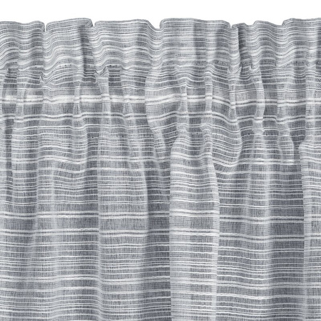 FIRANA GOTOWA ARIA NA TAŚMIE 140 X 300 CM SZARY