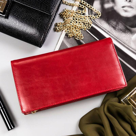 Portfel damski skórzany skóra naturalna  Peterson 