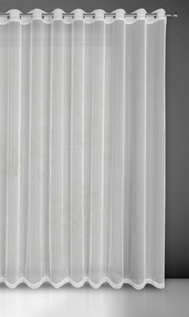 FIRANA GOTOWA NOELIA 300 X 250 CM BIAŁY