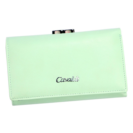 Portfel damski skórzany skóra naturalna + skóra ekologiczna Cavaldi