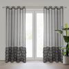FIRANA GOTOWA CARLI 140 X 250 CM CZARNY