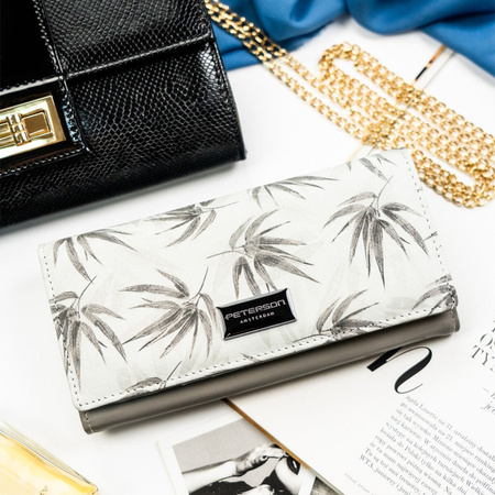 Portfel damski skóra naturalna skórzany Peterson