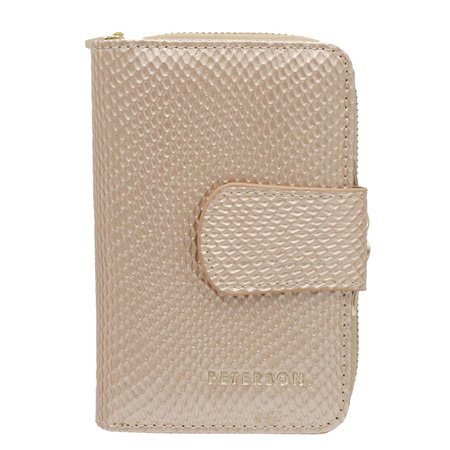 Portfel damski skóra naturalna skórzany Peterson