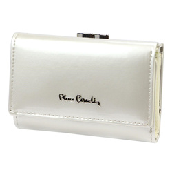 Portfel damski skóra naturalna + skóra ekologiczna Pierre Cardin