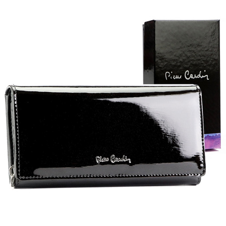 Portfel damski skórzany skóra naturalna Pierre Cardin