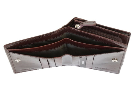 Portfel damski skórzany skóra naturalna Coveri 