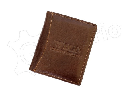 Portfel męski skórzany skóra naturalna Wild 