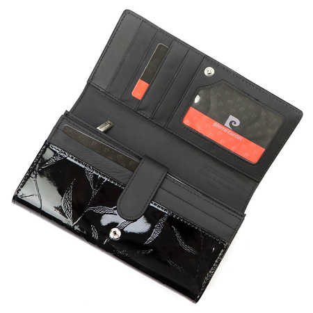 Portfel damski skórzany skóra naturalna Pierre Cardin 