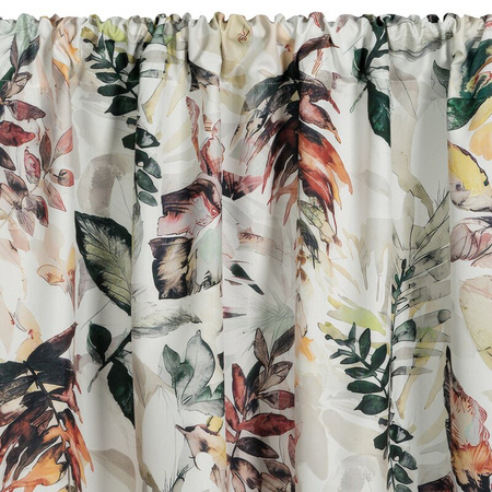 ZASŁONA GOTOWA GARDEN2 NA TAŚMIE 155 X 200 CM BIAŁY