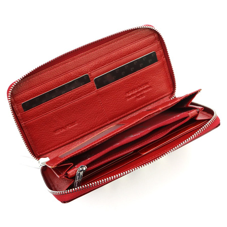 Portfel damski skórzany skóra naturalna Pierre Cardin 