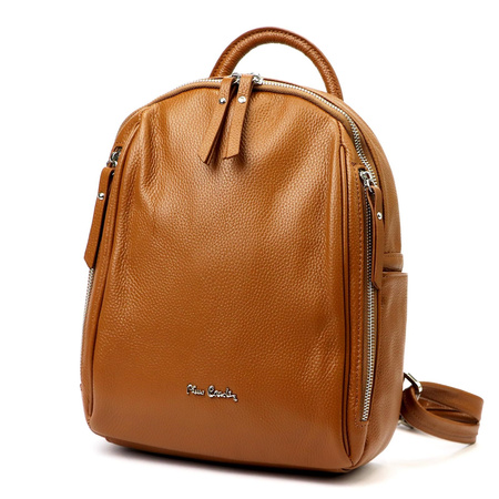 Plecak damski skórzany skóra naturalna Pierre Cardin