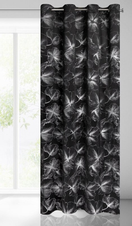 ZASŁONA GOTOWA STELLA 140 X 250 CM CZARNY