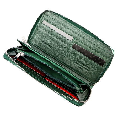 Portfel damski skórzany skóra naturalna Pierre Cardin 