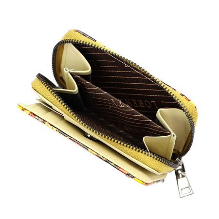 Portfel damski skórzany skóra naturalna Lorenti 