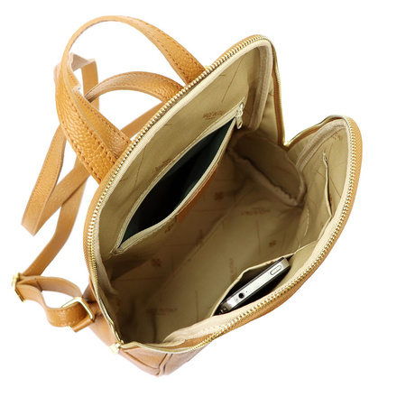 Plecak damski skórzany skóra naturalna MiaMore