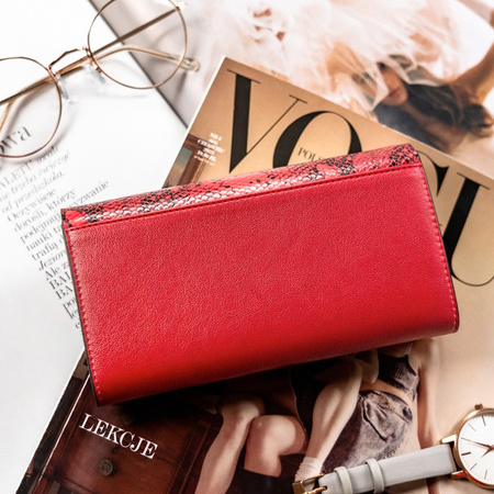 Portfel damski skóra naturalna skórzany Peterson