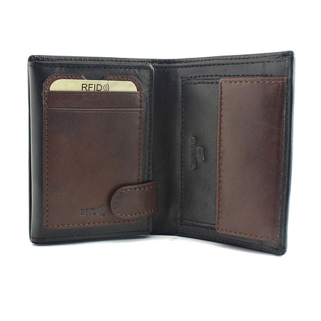 Portfel męski skórzany skóra naturalna El Forrest 