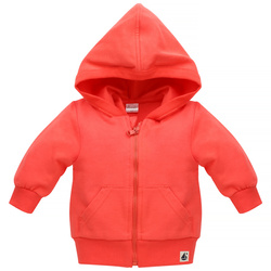 BLUZA ROZPINANA Z KAPTUREM SAILOR CZERWONY 80