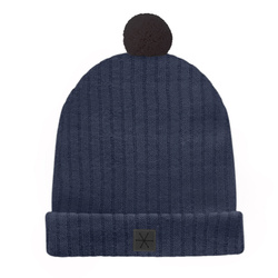 Czapka Dziecięca Zimowa granatowy WINTER 24/25 74/80