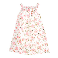 Sukienka Ram muslin FLOWERS écru,kwiaty 128