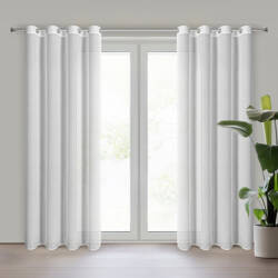 FIRANA GOTOWA TULSA 140 X 250 CM BIAŁY