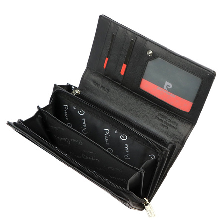 Portfel damski skórzany skóra naturalna Pierre Cardin