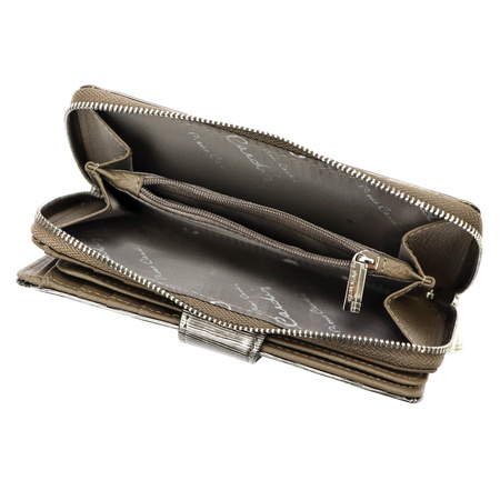 Portfel damski skórzany skóra naturalna Pierre Cardin