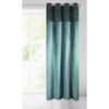 Zasłona gotowa turkusowa na przelotki 140X250 