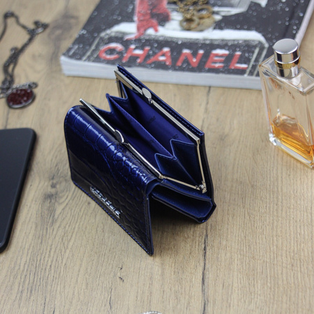 Portfel damski skórzany skóra naturalna Gregorio 