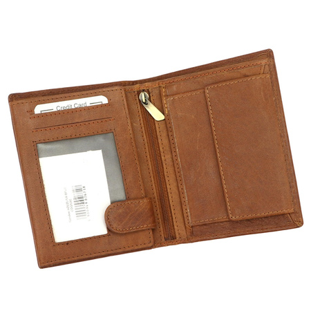 Portfel męski skórzany skóra naturalna Nordee