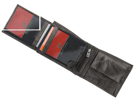 Portfel męski skórzany skóra naturalna Pierre Cardin