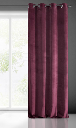 ZASŁONA GOTOWA MORENA 140X250 CM BORDOWY