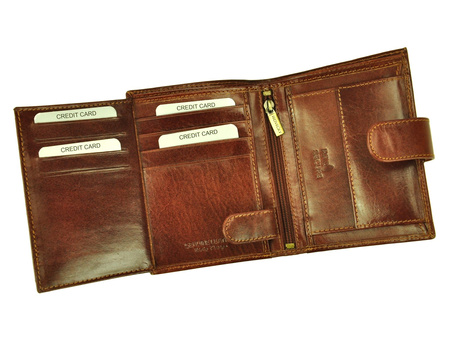 Portfel męski skórzany skóra naturalna Rovicky 