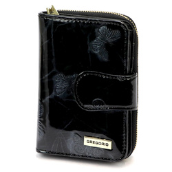 Portfel damski skóra naturalna skórzany Gregorio