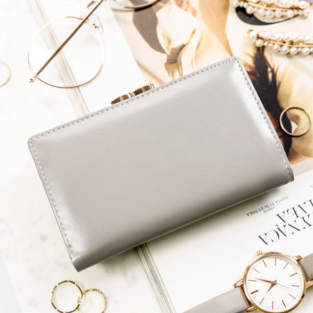 Portfel damski skóra naturalna skórzany Peterson