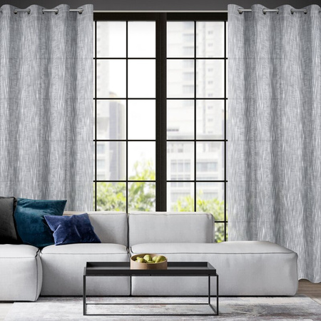 ZASŁONA GOTOWA ANIKA 140 X 250 CM STALOWY