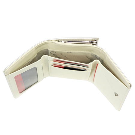 Portfel damski skóra naturalna + skóra ekologiczna Pierre Cardin