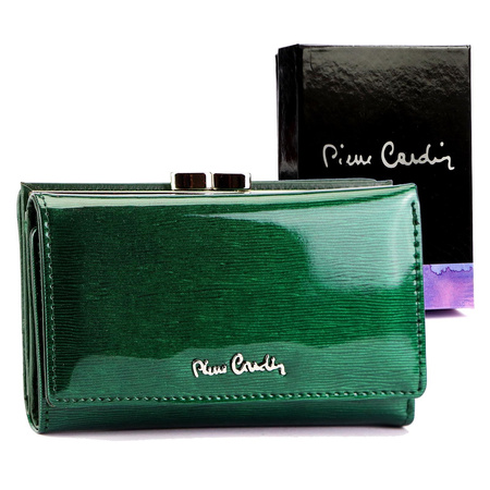 Portfel damski skórzany skóra naturalna Pierre Cardin
